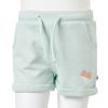 Calções de criança com cordão menta-claro misto 128 - Image 8