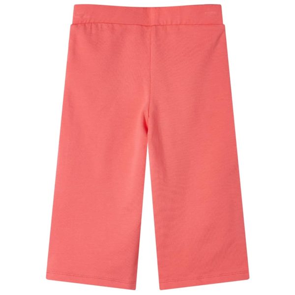 Calças de criança com pernas largas coral 116 - Image 2