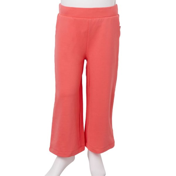 Calças de criança com pernas largas coral 128 - Image 8