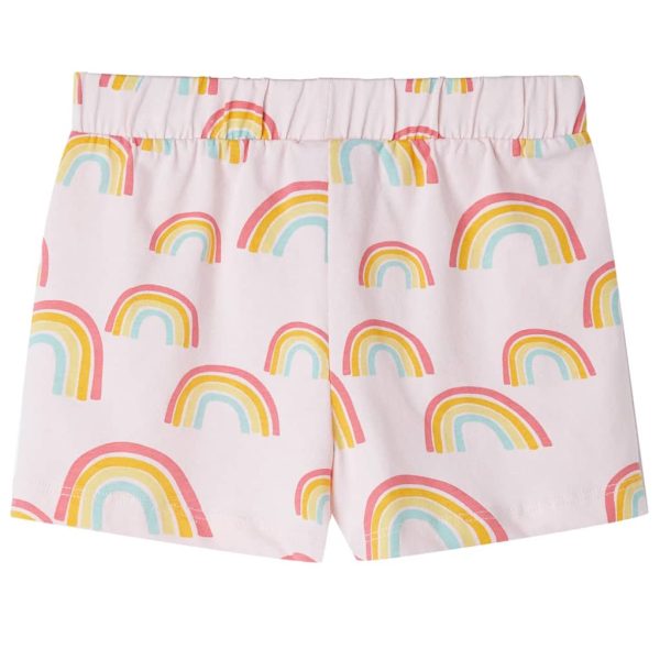 Pijama de manga curta para criança rosa-suave 92 - Image 10
