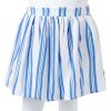 Saia de criança azul-cobalto e branco 104 - Image 8