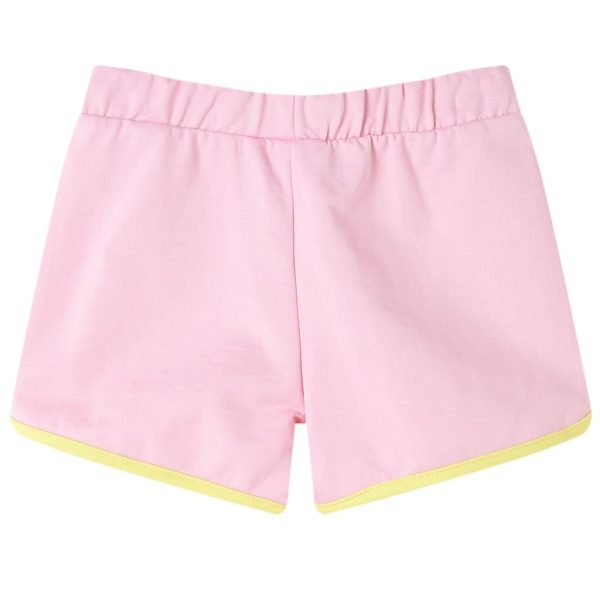Calções de criança com debrum rosa brilhante 92 - Image 2