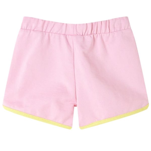 Calções de criança com debrum rosa brilhante 104 - Image 2