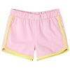 Calções de criança com debrum rosa brilhante 128