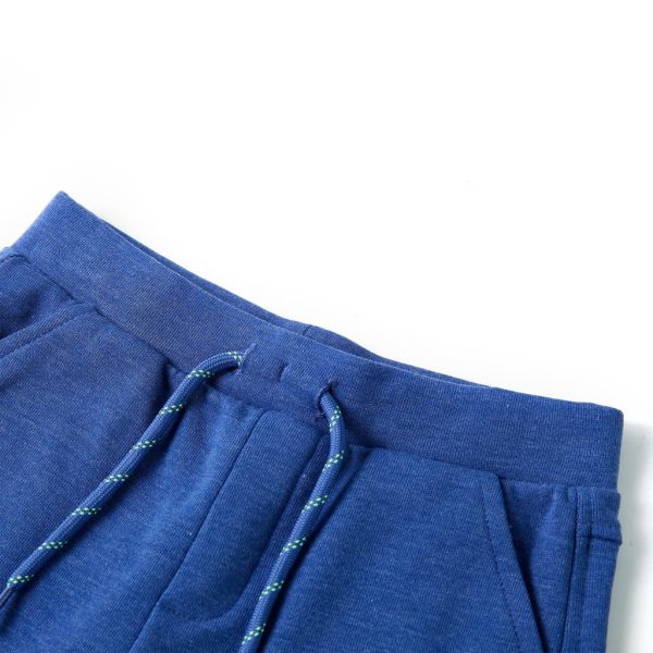 Calções de criança com cordão azul mesclado 128 - Image 3