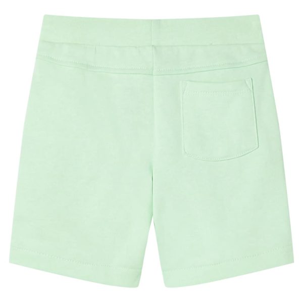 Calções de criança com cordão verde brilhante 104 - Image 2