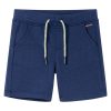 Calções de criança com cordão azul-escuro 92