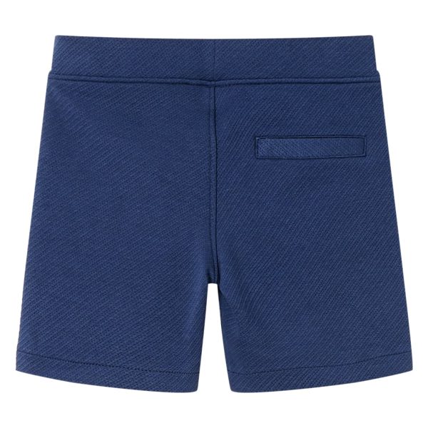 Calções de criança com cordão azul-escuro 92 - Image 2