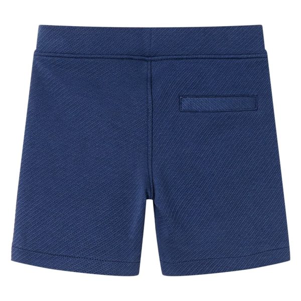Calções de criança com cordão azul-escuro 104 - Image 2