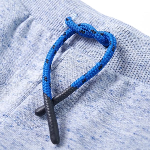 Calções de criança com cordão azul mesclado 116 - Image 4