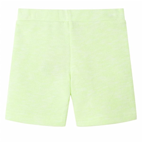 Calções de criança com cordão amarelo néon 128 - Image 2