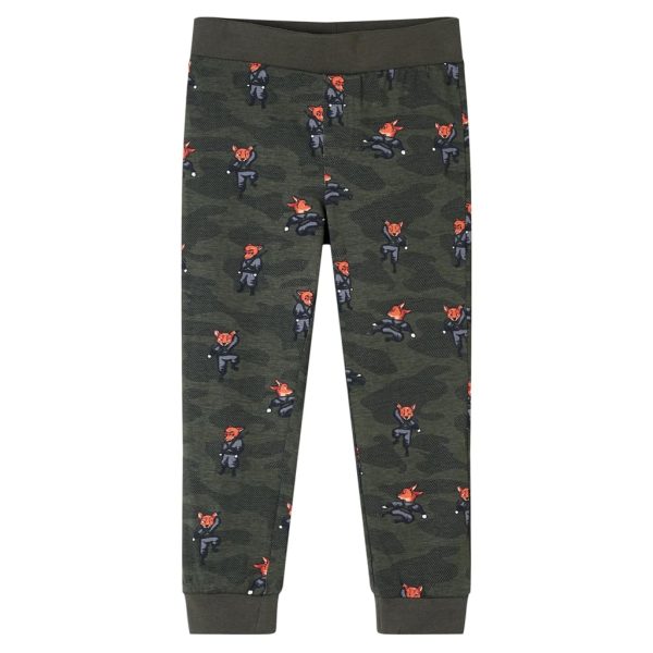 Pijama de manga comprida para criança cor caqui 104 - Image 4