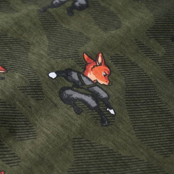 Pijama de manga comprida para criança cor caqui 104 - Image 9