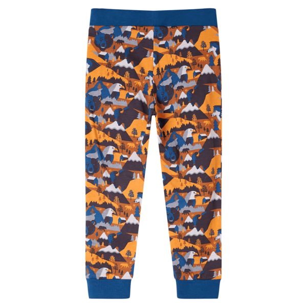 Pijama de manga comprida para criança conhaque 92 - Image 5