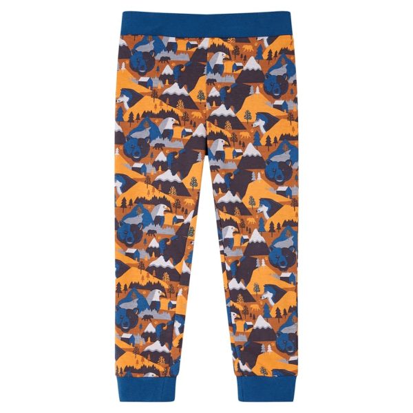 Pijama de manga comprida para criança conhaque 104 - Image 4