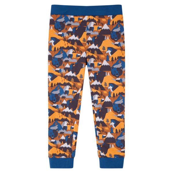 Pijama de manga comprida para criança conhaque 128 - Image 4