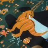 Pijama de manga comprida para criança verde-escuro 128 - Image 12