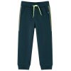 Calças de fato de treino com cordão para criança verde-musgo 92