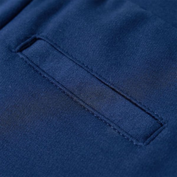 Calças de criança com cordão azul-marinho 128 - Image 7