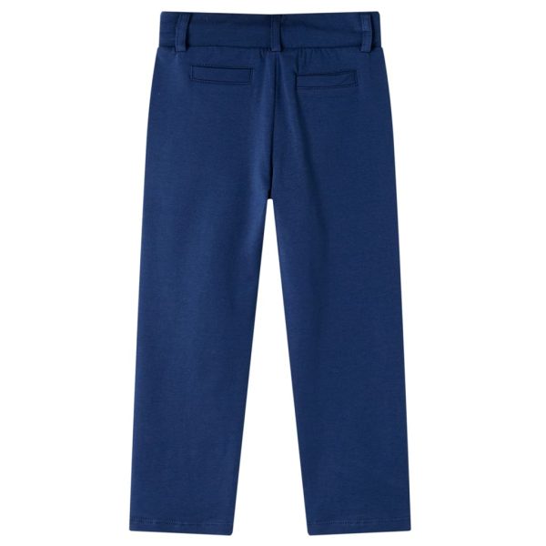 Calças de criança com cordão azul-marinho 92 - Image 2