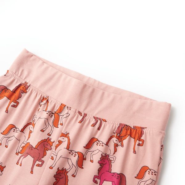 Pijama de manga comprida para criança rosa-claro 92 - Image 10