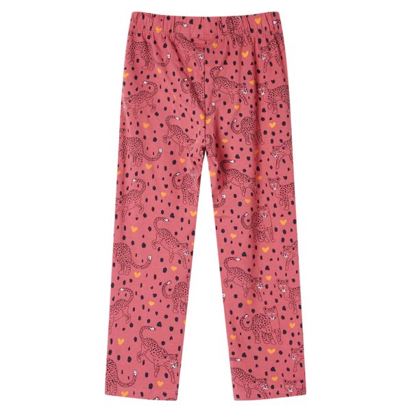 Pijama de manga comprida para criança rosa-velho 92 - Image 5