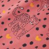 Pijama de manga comprida para criança rosa-velho 92 - Image 8