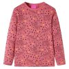 Pijama de manga comprida para criança rosa-velho 104 - Image 2