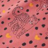 Pijama de manga comprida para criança rosa-velho 104 - Image 8