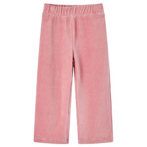 Calças para crianças bombazina rosa-claro 116
