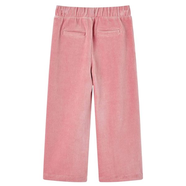Calças para crianças bombazina rosa-claro 116 - Image 2