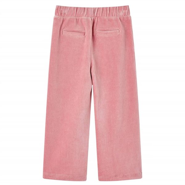 Calças para crianças bombazina rosa-claro 140 - Image 2