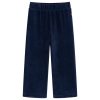 Calças para crianças bombazina azul-marinho 104