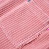 Vestido com peitilho para criança bombazina rosa-claro 104 - Image 4