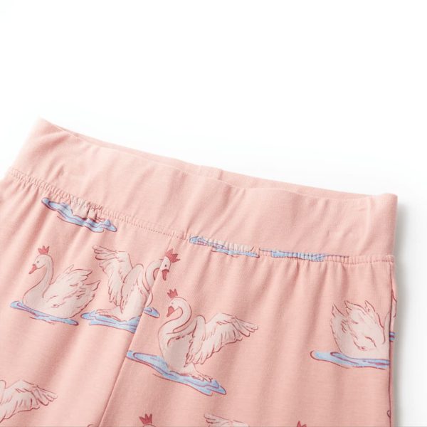 Pijama de manga comprida para criança rosa-claro 92 - Image 11