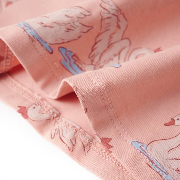 Pijama de manga comprida para criança rosa-claro 92 - Image 9