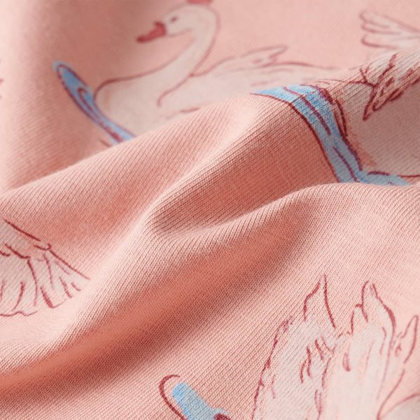 Pijama de manga comprida para criança rosa-claro 92 - Image 10