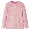 Pijama de manga comprida para criança rosa-claro 104 - Image 2