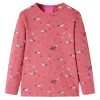 Pijama de manga comprida para criança rosa-velho 92 - Image 2