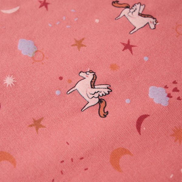 Pijama de manga comprida para criança rosa-velho 92 - Image 7