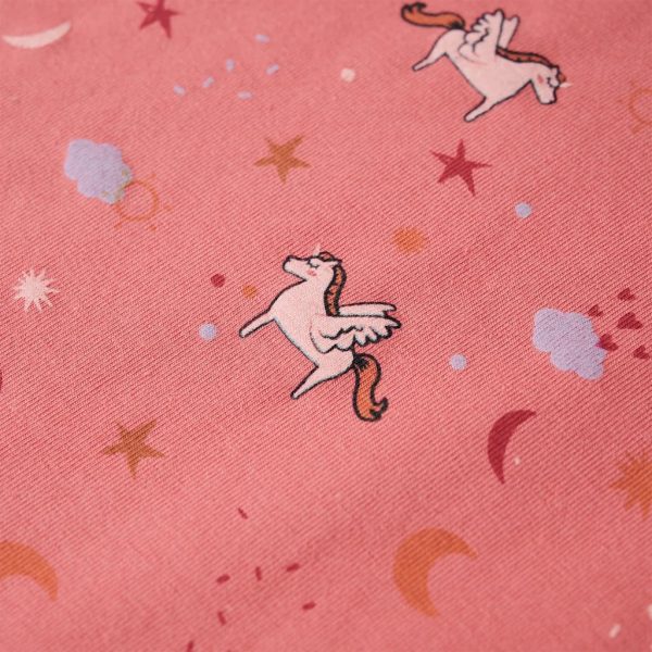 Pijama de manga comprida para criança rosa-velho 104 - Image 7