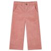Calças para criança bombazina rosa-velho 104
