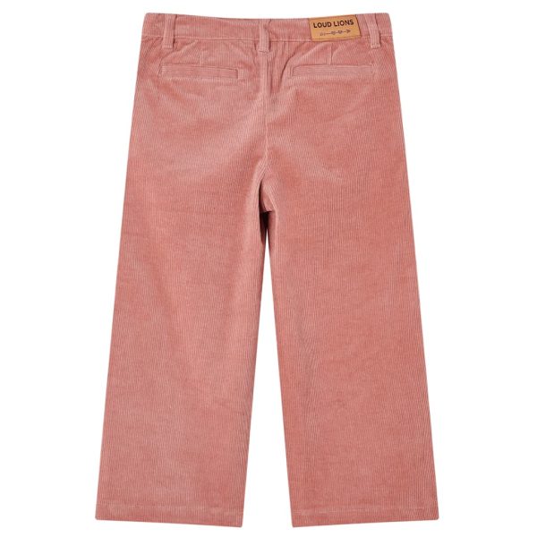 Calças para criança bombazina rosa-velho 128 - Image 2