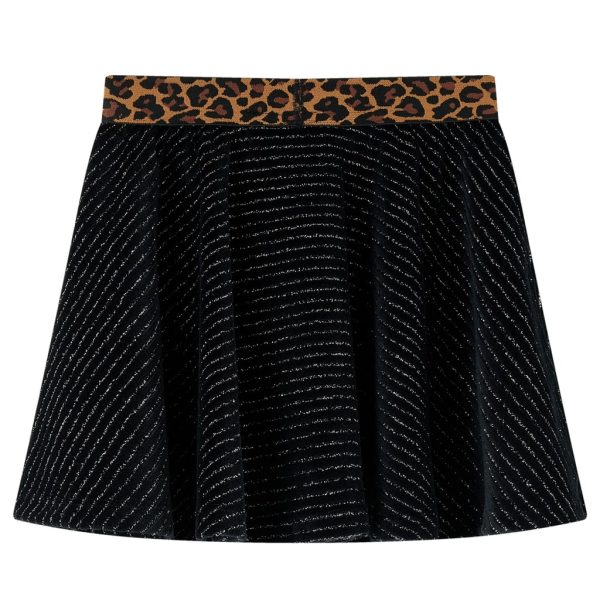 Saia para criança com cinta leopardo preto 92 - Image 2