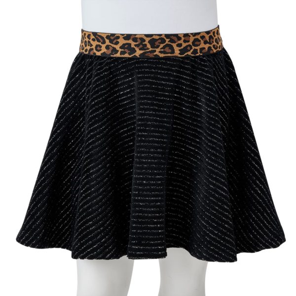 Saia para criança com cinta leopardo preto 92 - Image 8