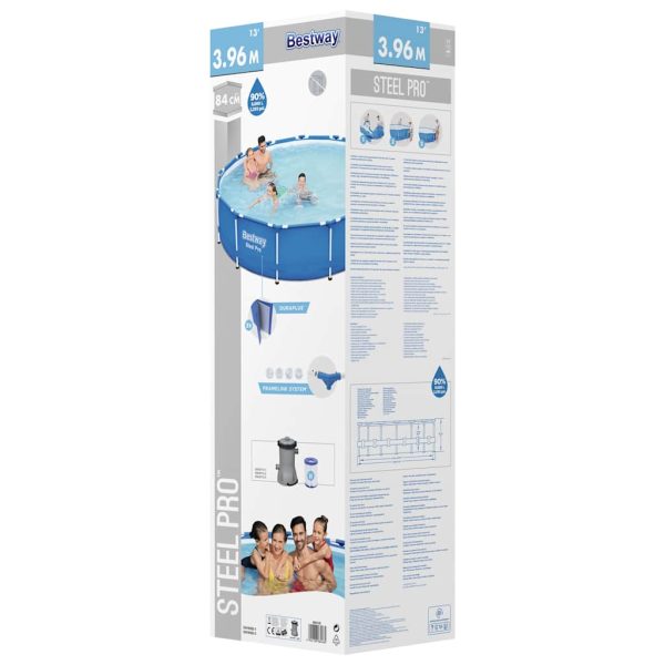 Bestway Piscina de estrutura Steel Pro 396x84 cm - Image 4