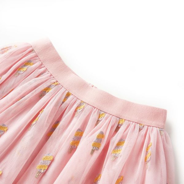 Saia de tule para criança rosa-claro 128 - Image 3