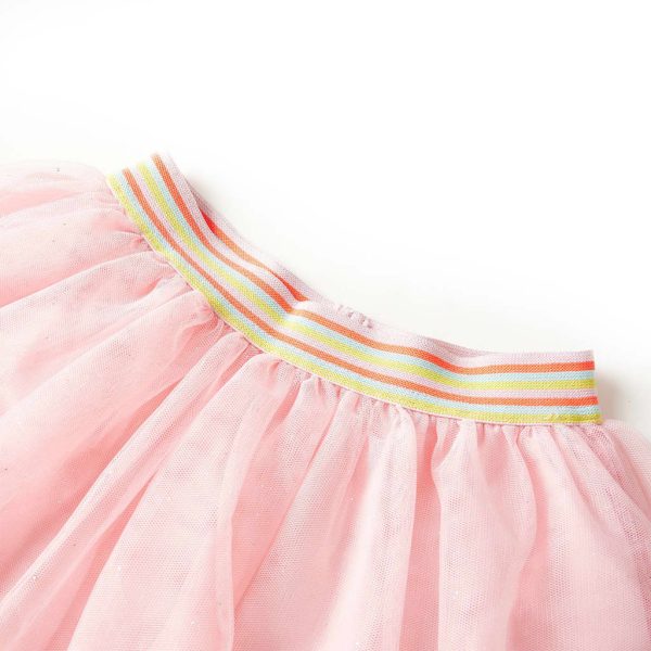 Saia de tule para criança rosa-claro 104 - Image 3