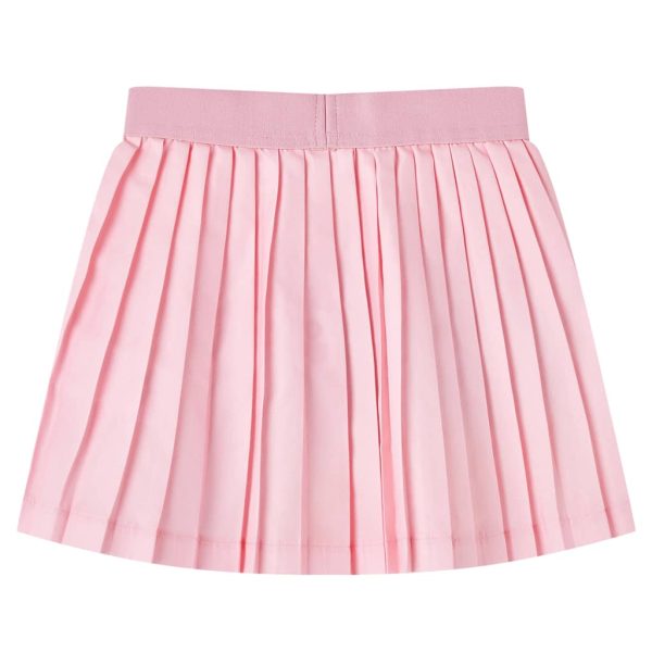 Saia plissada para criança rosa-claro 104 - Image 2