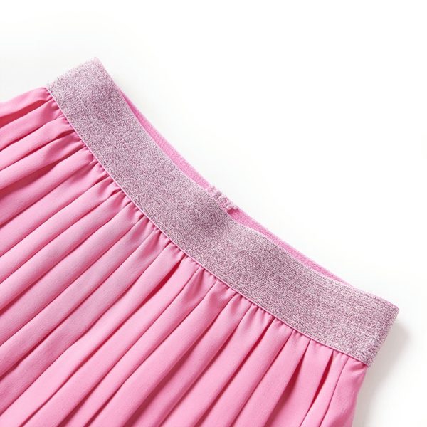 Saia plissada para criança rosa 92 - Image 3